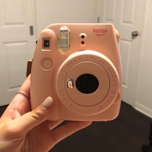 Fujifilm instax mini 9 camera light pink